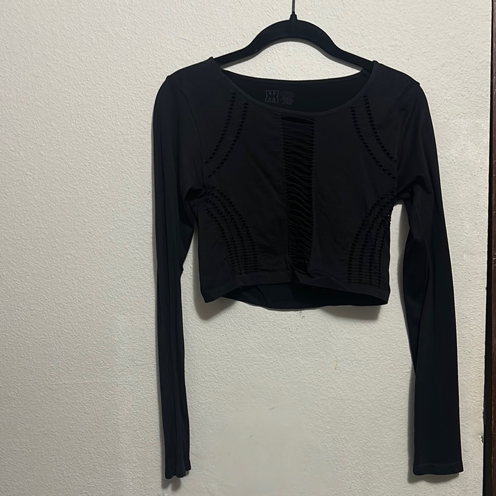 Black Long Sleeve Women's Top
